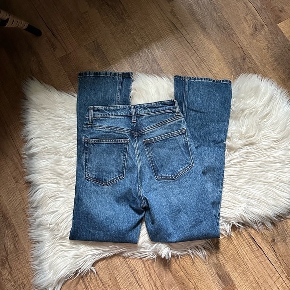 REFORMATION Peyton High Rise Bootcut Cropped Jeans - Picture 9 of 9